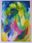 B75.Uden titel 70x100 cm. 4.800 Kr.